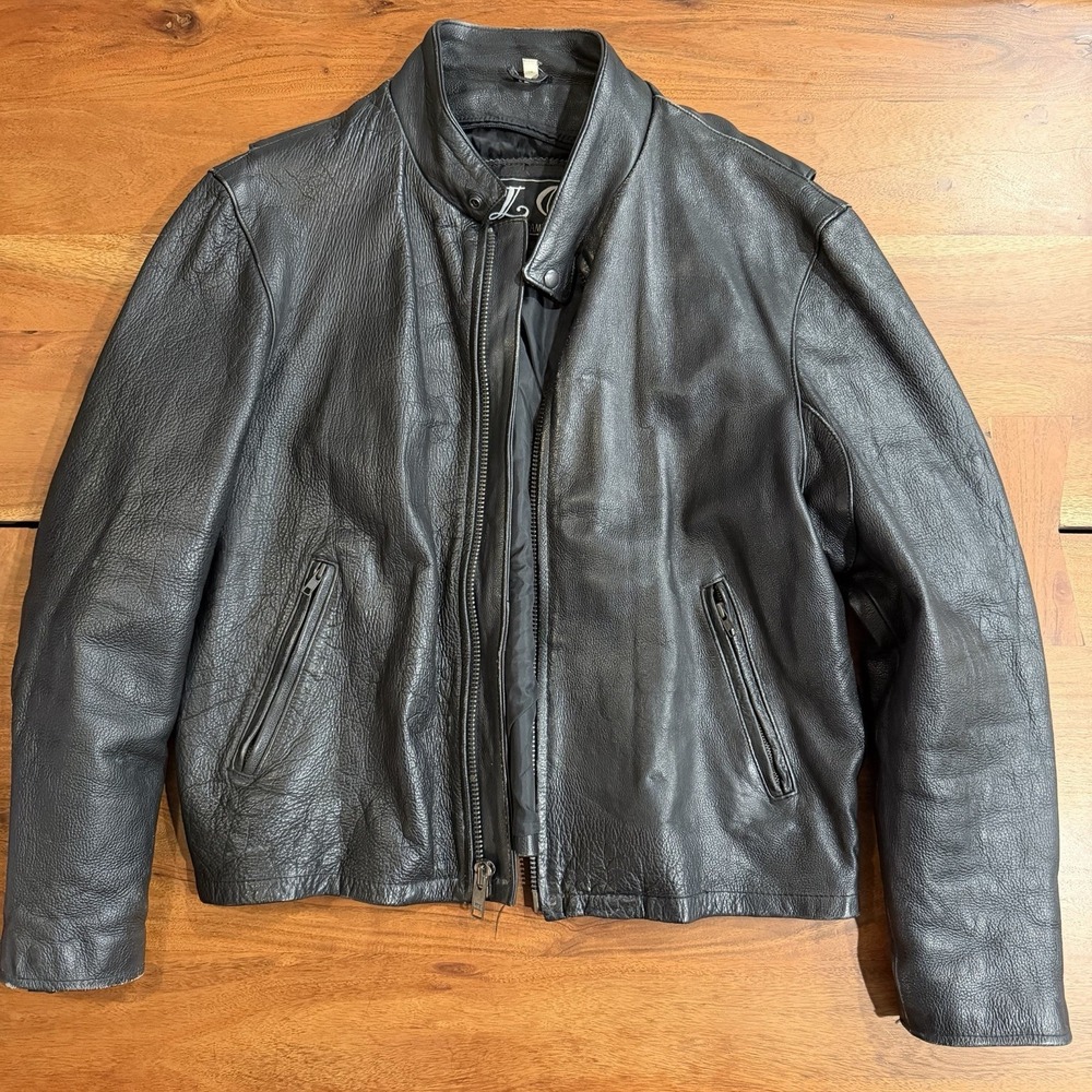 Leather Gear Cambridge Intl Motorcycle Riding Jacket